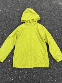 90s old UNIQLO ナイロンジャケット フード付き イエロー