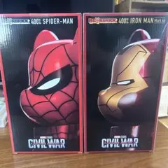 MARVEL BE@RBRICK HappyくじSP賞　L@ST賞セット