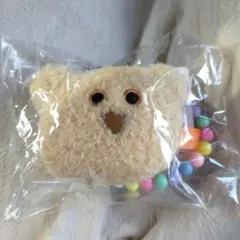 ●未開封●mojojojo フェイスマスコット ビーズ チェーン付き くま