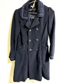 アクシーズファム♡ネイビーコート M クリーニング済み！