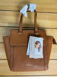 タグ付未使用　しまむら 星玲奈 コラボ fortuna 2WAYバッグ ブラウン