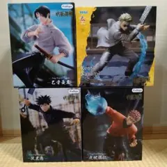 呪術廻戦 フィギュア 5種セット 虎杖悠仁、伏黒恵、七海建人、禪院真希