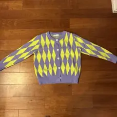 SHEIN ダイヤモンドパターン カーディガン EU 134