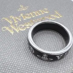 Vivienne Westwood ロゴリング シルバー925 Lサイズ刻印あり - メルカリ
