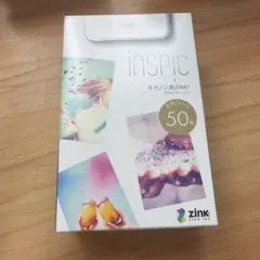 キヤノン スマホプリンター用 ZINKフォトペーパー 50枚 1箱 イン