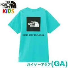 【新品】THE NORTH FACE バックスクエアロゴT　キッズ 130cmのサムネイル