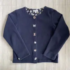 anyFAM 130 カーディガン ネイビー 女の子