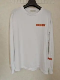 ​JieDa ロングスリーブTシャツ ホワイト 3 ビッグシルエット 17SS