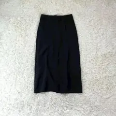 Dazy-Less ストレッチロングタイトスカート Lブラックスリットありさ