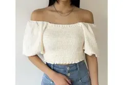 EMODA ボリュームスリーブクロップトップのサムネイル