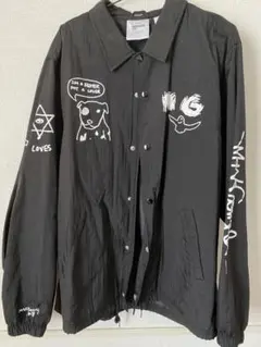 MARK GONZALES ブラック ナイロンジャケット