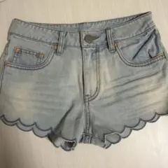 Laguna Moon デニムショートフリルパンツのサムネイル