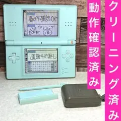 動作確認済み✨Nintendo DS Lite アイスブルー