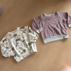 トレーナー　90 ２枚セット