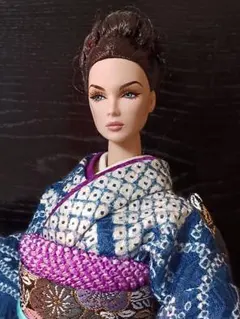 Integrity Toys のハンドメイドの振り袖