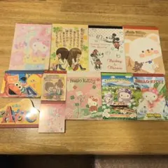 メモ帳 11個 文房具 キャラクターグッズ 平成レトロ