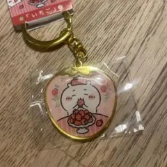 新品　ご当地　ちいかわ　静岡限定　いちご　ダイカット　キーホルダー