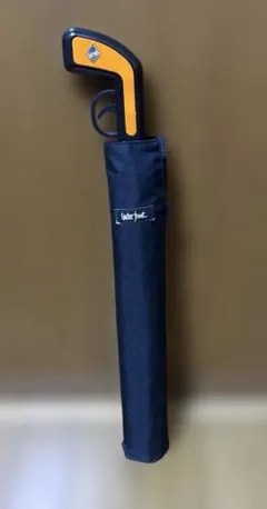 water front 折りたたみ傘 ピストル 雨傘 黒 ワンタッチ メンズのサムネイル