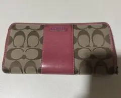 正規品 coach コーチ ラウンド 長財布 札入れ 小銭 カード