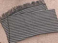 千鳥柄大判　ストールショールマフラーひざ掛け