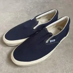 VANSバンズスリッポンネイビーUS9.5未使用品