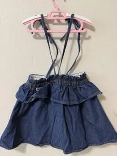 COTTON from U.S.A デニムジャンバースカート