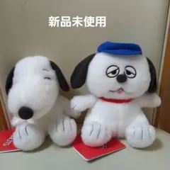 新品　スヌーピー ふわもこ　ぬいぐるみ　スヌーピー　オラフセット