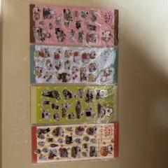 タマ＆フレンズ キラキラシール 4枚セット