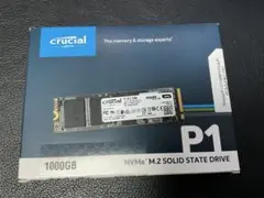 完動品 Crucial P1 1TB NVMe M.2 SSD 健康度99%のサムネイル