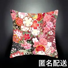 クッションカバー◆45 45◆和柄◆和風◆花柄◆人気◆高級◆かわいい◆背もたれのサムネイル