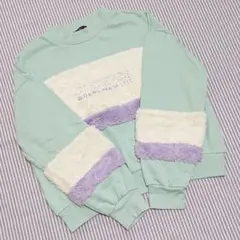 ラブトキシック☆フェイクファー トレーナー☆150 140☆トップス スウェット