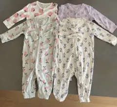 H&M ベビー　カバーオールパジャマ　75