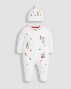 jojo maman bebe NEXT クリスマスロンパース ピーターラビット