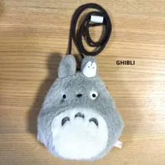 となりのトトロ トトロ & 小トトロ ぬいぐるみ がま口 ポシェット サンアローのサムネイル