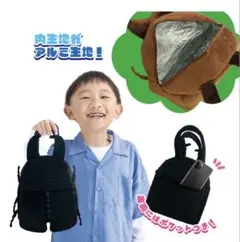 保冷保温昆虫ぬいぐるみバッグ　クワガタ