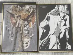 DEATHNOTE デスノート 原画展 来場者特典 色紙 夜神月 2枚
