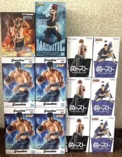 ジャンプ系フィギュア12個 北斗の拳 デスノート ヒロアカ ワンピ h×h