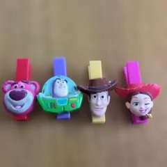 トイ・ストーリー キャラクタークリップ 4個セット