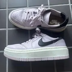 NIKE エアジョーダン1 Elevate Low Iced Lilac 厚底
