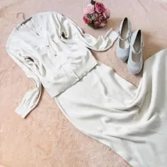 ★GU★ニット3点セット・ノースリーブ・カーディガン・スカートM