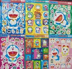 ドラえもん　シール6枚セット　ほっともっと