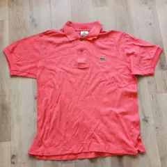 ラコステ 半袖 ポロシャツ 古着 ユニセックス ワンポイント　サイズ4