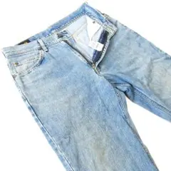 Lee リー ストレートデニム ジーンズ 33インチ ウエスト約82cmのサムネイル