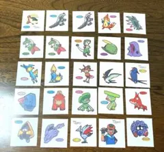 ポケモンパン デコキャラシール まとめ売り 25枚