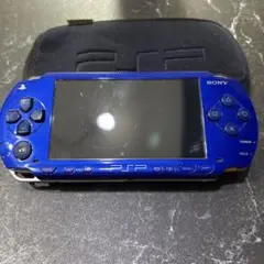 【ジャンク品】PSP 1000 ブルー　ケース付き