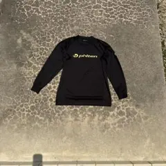 Phiten Logo long T-Shirt Black Gold XLのサムネイル