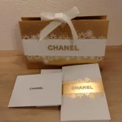 CHANEL 2024年度 ホリデー限定ギフトバッグ(チャーム付)カードセット
