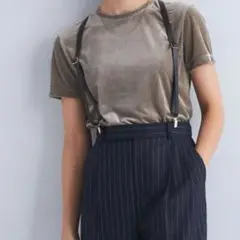 シアー ベロア Tシャツ