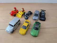 ​【トミカ 8台まとめ売りセット】おさるのジョージ・Gクラス・シルビア他