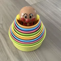 アンパンマン天才脳つみかさねカップ　知育玩具のサムネイル